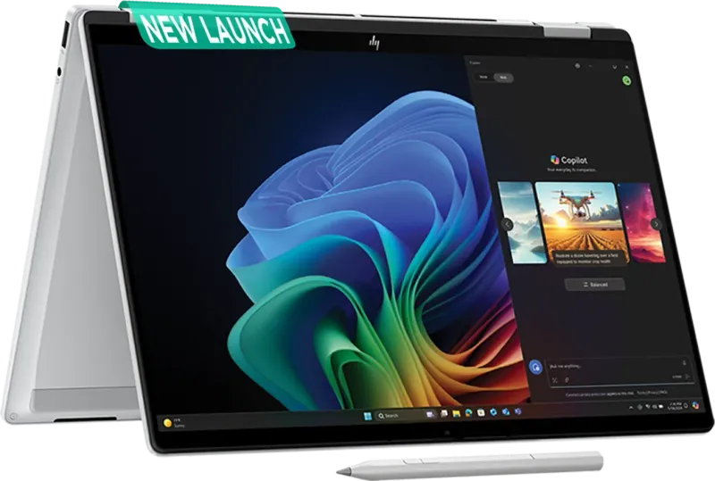 HP OmniBook X Flip 14-fm0058TU Next Gen AI PC Laptop (Intel Core Ultra 5/ 16GB RAM/ 512GB SSD/ WIn 11)