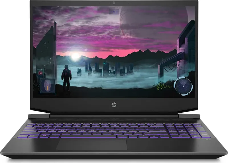 HP Pavilion 15-EC2048AX Gaming Laptop (Ryzen 5 5600H/ 8GB/ 512GB SSD/ Win11/ 4GB Graph)