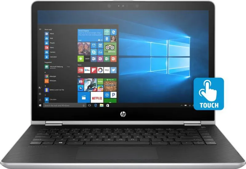 HP Pavilion x360 14-ba077TU (3GM07PA) Laptop (7th Gen Ci3/ 4GB/ 1TB 8GB SSD/ Win10/ Touch)