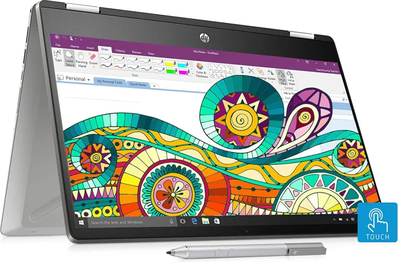 HP Pavilion x360 14-dh0042tu (6TZ76PA) Laptop (8th Gen Core i5/ 8GB/ 1TB 256GB SSD/ Win10)