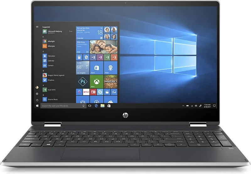 HP Pavilion x360 15-dq0010nr Laptop (8th Gen Core i5/ 8GB/ 1TB 128GB SSD/ Win10)
