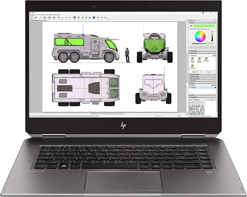 HP ZBook Studio x360 G5 (5LA90PA) Laptop (8th Gen Core i7/ 16GB/ 1TB SSD/ Win10/ 4GB Graph)