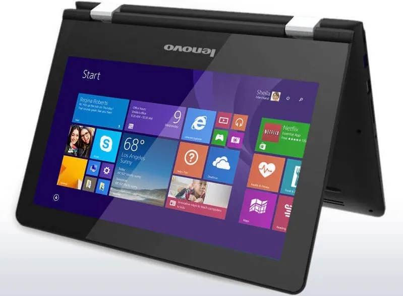 Lenovo 300 Yoga Series 80M00011IN Laptop (PQC/ 4GB/ 500GB/ Win8.1/ Touch)