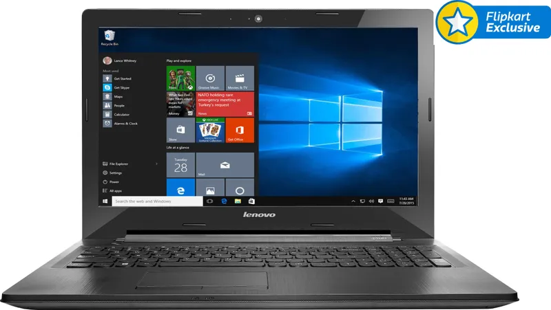 Lenovo G50-80 (80E5038NIN) Notebook (5th Gen Ci3/ 4GB/ 500GB/ Win10)