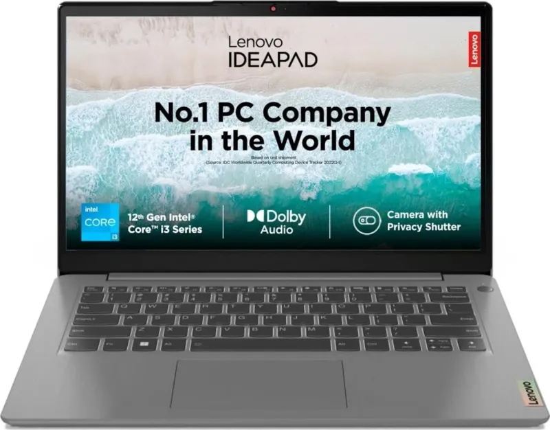 Lenovo IdeaPad 3 14IAU7 82RJ00G5IN Laptop (12th Gen Core i3/ 8GB/ 512GB SSD/ Win11 Home)