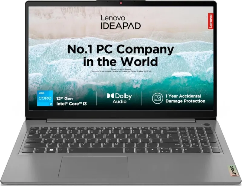 Lenovo IdeaPad 3 15IAU7 82RK01ABIN Laptop (12th Gen Core i3/ 8GB/ 512GB SSD/ Win11 Home)