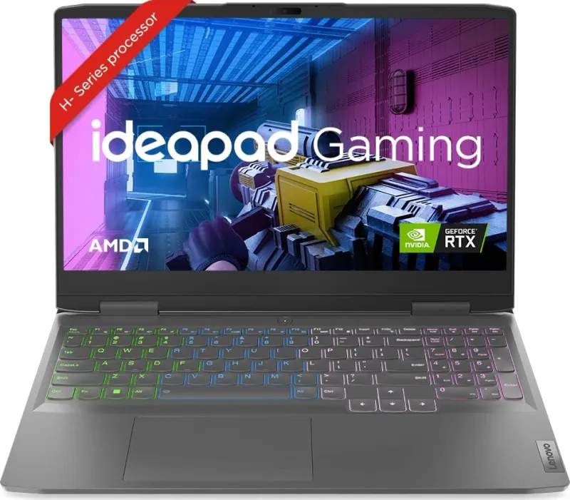 Lenovo IdeaPad Gaming 3 82SB00V4IN Laptop (AMD Ryzen 5 6600H/ 8GB/ 512GB SSD/ Win11 Home/ 4GB Graph)