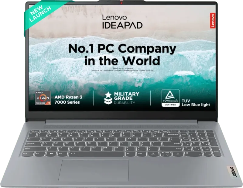 Lenovo IdeaPad Slim 3 15AMN8 82XQ00NYIN Laptop (AMD Ryzen 3 7320U/ 8GB/ 512GB SSD/ Win11 Home)