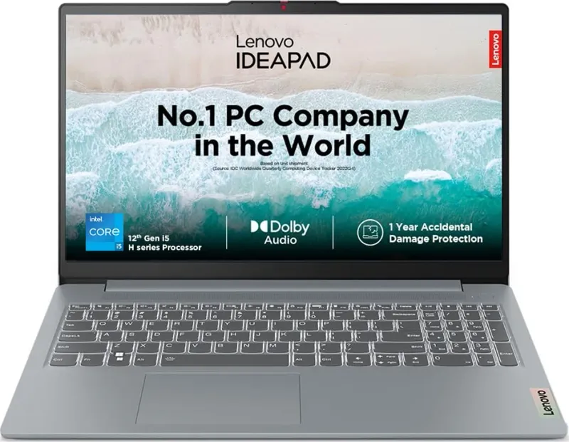 Lenovo IdeaPad Slim 3 15IAH8 83ER00MCIN Laptop (12th Gen Core i5/ 16GB/ 512GB SSD/ Win11 Home)