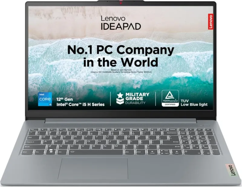 Lenovo IdeaPad Slim 3 15IAH8 83ER00MDIN Laptop (12th Gen Core i5/ 16GB/ 512GB SSD/ Win11 Home)