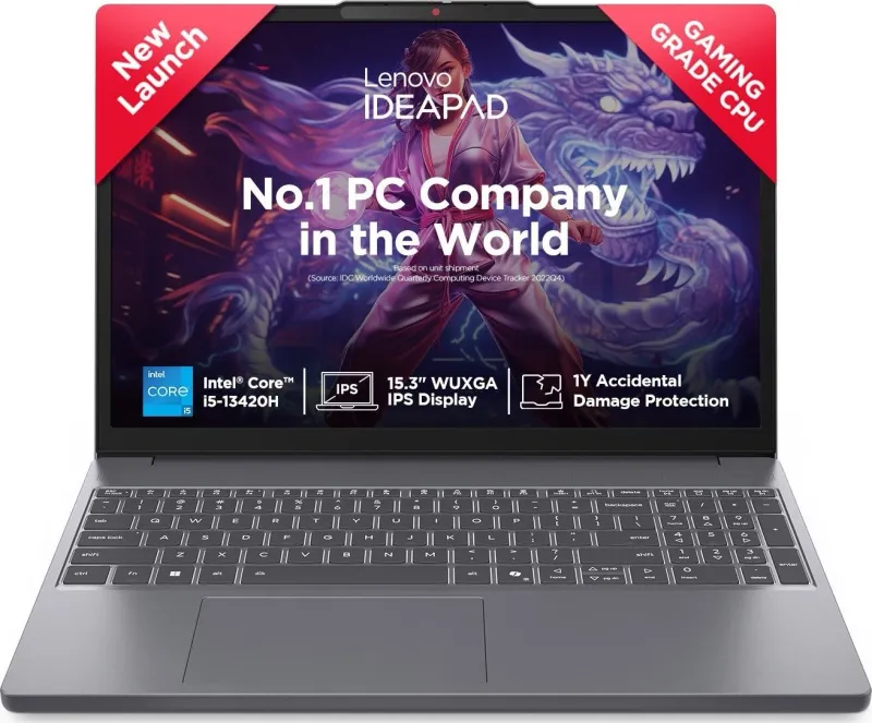 Lenovo IdeaPad Slim 3 15IRH10 83K100S3IN Laptop (13th Gen Core i5/ 8GB/ 512GB SSD/ Win11)