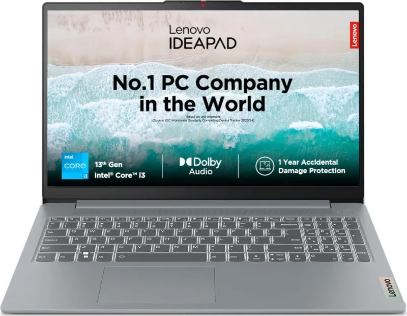 Lenovo Ideapad Slim 3 82X700FXIN Laptop (13th Gen Core i3/ 8GB/ 512GB SSD/ Win 11)