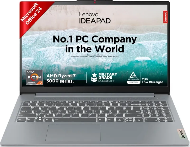 Lenovo IdeaPad Slim 3 82XM01C9IN Laptop (AMD Ryzen 7 5825U/ 16GB/ 512GB SSD/ Win11 Home)