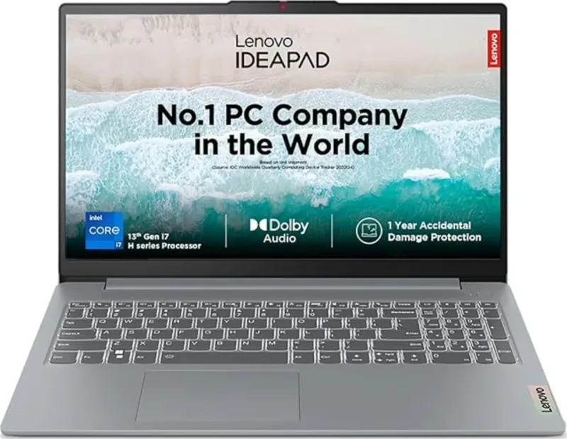 Lenovo IdeaPad Slim 3 83EM00H6IN Laptop (13th Gen Core i7/ 16GB/ 512GB SSD/ Win11)