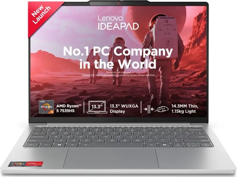 Lenovo Ideapad Slim 5 15ARP10 83J2004HIN Laptop (AMD Ryzen 5 7535HS/ 16 GB RAM/ 512 GB SSD/ Win 11)