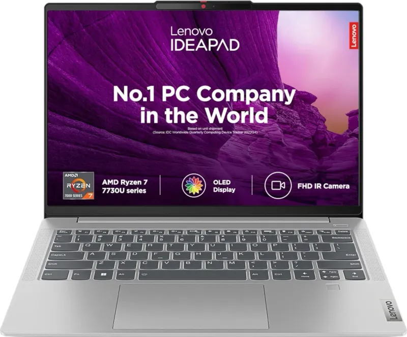 Lenovo Ideapad Slim 5 82XE007EIN Laptop (AMD Ryzen 7 7730U/ 16 GB RAM/ 1TB SSD/ Win 11)