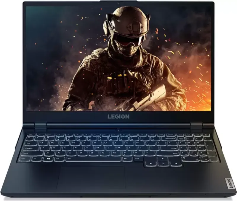 Lenovo Legion 5 15ARH05 82B500FJIN Gaming Laptop (AMD Ryzen 5/ 8GB/ 512GB SSD/ Win10 Home/ 4GB Graph)