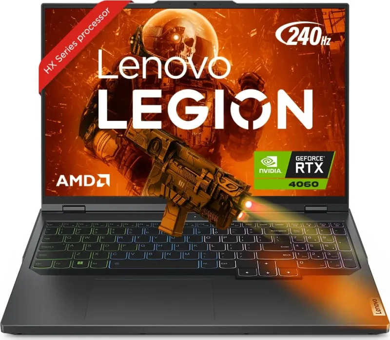 Lenovo Legion Pro 5 82WM00B5IN 2023 Gaming Laptop (AMD Ryzen 7 7745HX/ 16GB/ 1TB SSD/ Win11 Home/ 8GB Graph)