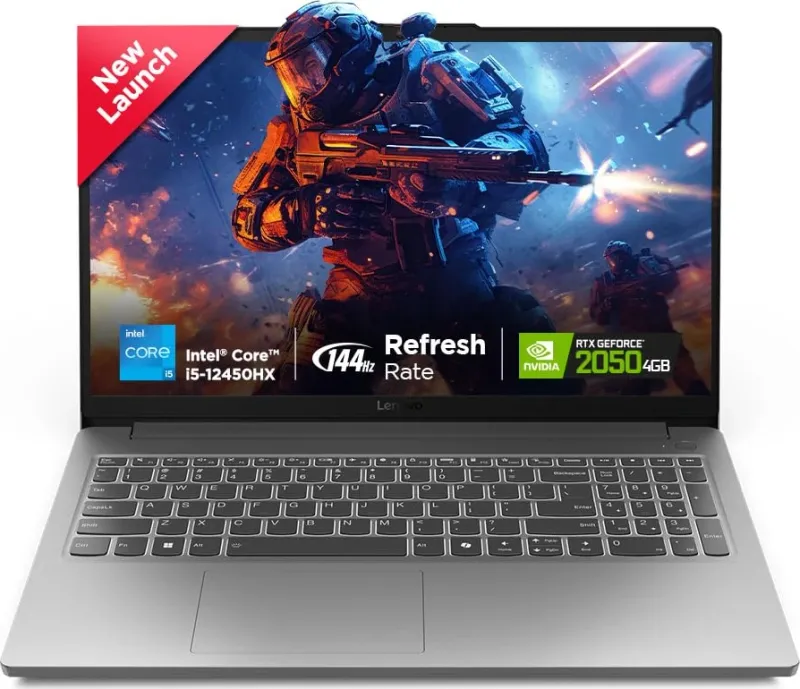 Lenovo LOQ 15IAX9E 83LK0031IN Gaming Laptop (12th Gen Core i5/ 12GB/ 512GB SSD/ Win11/ 4GB RTX 2050 Graph)