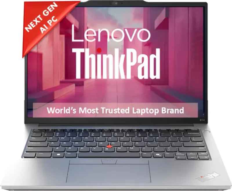 Lenovo ThinkPad E14 Gen 6 21M7S0T100 Laptop (Intel Core Ultra 7 155H/ 16GB/ 512GB SSD/ DOS)