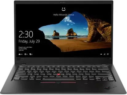 Lenovo Thinkpad X1 Carbon 20KH002WUS Laptop (8th Gen Core i5/ 8GB/ 256GB SSD/ Win10)