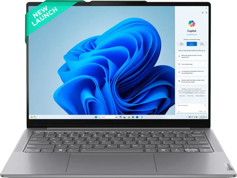Lenovo Yoga Slim 7 14IMH9 83CV00D3IN Laptop (Intel Core Ultra 7 155H/ 32GB/ 1TB SSD/ Win11 Home)