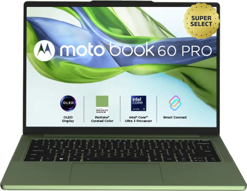 Motorola Motobook 60 Pro 83NY000AIN Laptop (Intel Core Ultra 5 225H/ 16GB/ 1TB SSD/ Win11 Home)