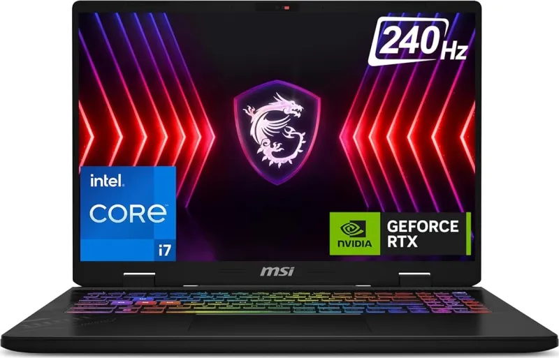 MSI Crosshair 16 HX D14VFKG-452IN Gaming Laptop (14th Gen Core i7/ 16GB/ 1TB SSD/ Win11/ 8GB RTX4060)