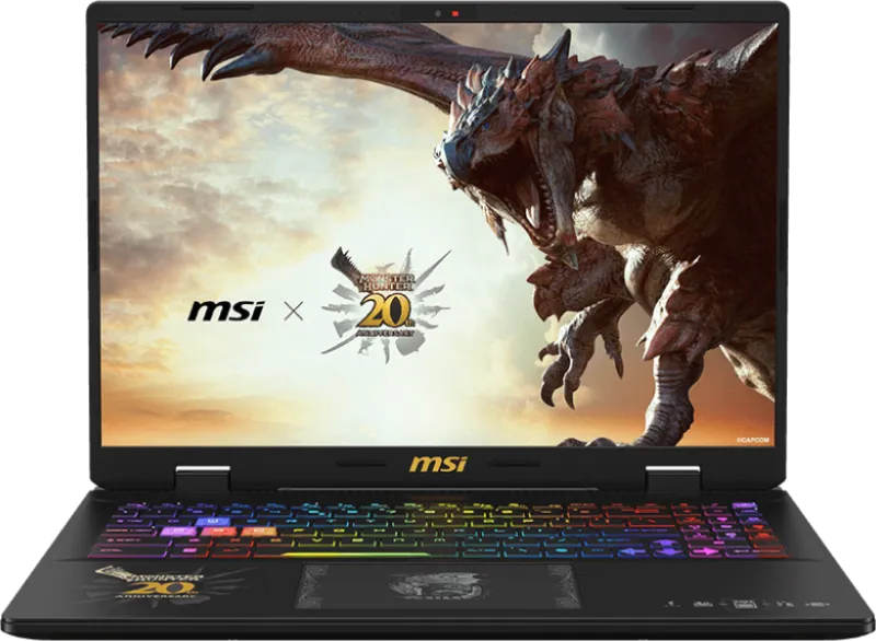 MSI Crosshair 16 HX Monster Hunter Edition D14VFKG-408IN Gaming Laptop (14th Gen Core i7/ 16GB/ 1TB SSD/ Win11/ 8GB RTX4060)