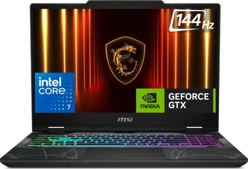 MSI Cyborg 15 B2RWFKG-215IN Gaming Laptop (Intel Core 7 240H/ 16GB/ 1TB SSD/ Win11/ 8GB RTX 5060 Graph)