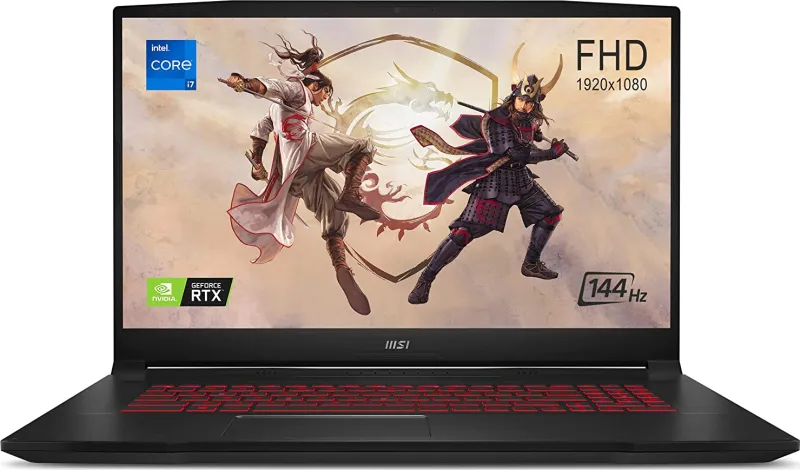 MSI Gaming Katana GF76 11UD-823IN Laptop (11th Gen Core i7/ 16GB/ 512GB SSD/ Win11 Home/ 4GB Graph)