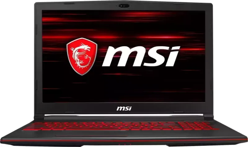 MSI GL63 8RC-063IN Gaming Laptop (8th Gen Ci7/ 8GB/ 1TB/ Win10 Home/ 4GB Graph)