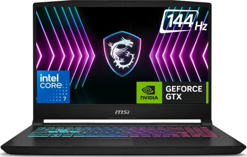 MSI Katana 15 B2RVEK-2427IN Gaming Laptop (Intel Core 7 240H/ 16GB/ 1TB SSD/ Win11 Home/ 6GB RTX 4050 Graph)