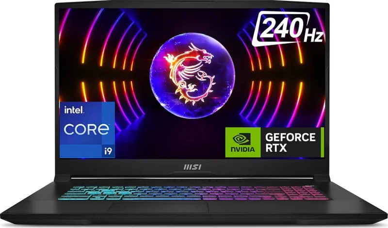MSI Katana 17 13VGK-1230IN Gaming Laptop (13th Gen Core i9/ 16GB/ 1TB SSD/ Win11 Home/ 8GB RTX 4070 Graph)