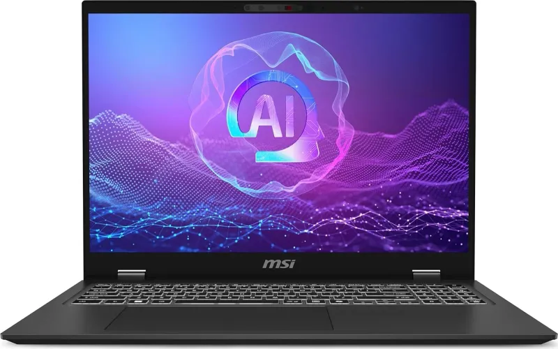 MSI Prestige Pro 16 AI B2HVEG-253IN Laptop (Intel Core Ultra 7 255H/ 32GB/ 1TB SSD/ Win11 Home/ 6GB Graphics)
