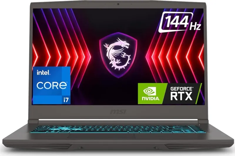 MSI Thin 15 B12UCX-1694IN Gaming Laptop (12th Gen Core i7/ 16GB/ 512GB SSD/ Win11 Home/ 4GB RTX 2050 Graph)