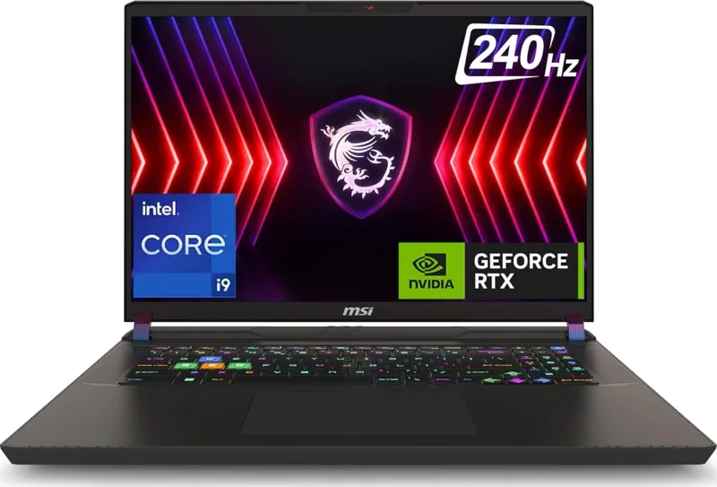 MSI Vector 17 HX A14VHG-806IN Gaming Laptop (14th Gen Core i9/ 32GB/ 2TB SSD/ Win11 Home/ 12GB Graph)