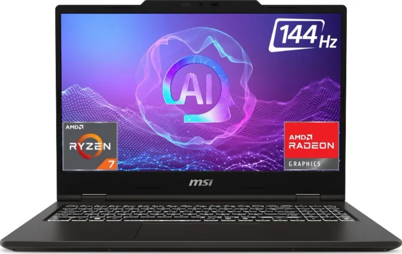 MSI Venture A15 AI A2HMG-011IN Laptop (AMD Ryzen 7 260/ 16GB/ 1TB SSD/ Win11 Home)