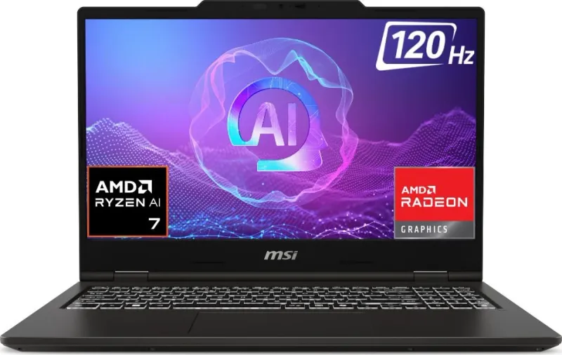 MSI Venture A16 AI Plus A3HMG-037IN (AMD Ryzen AI 7 350/ 16GB/ 1TB SSD/ Win11 Home)