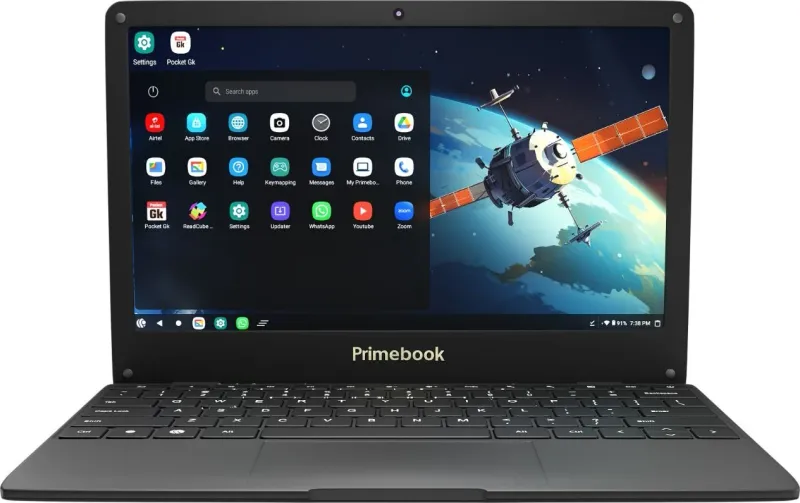 Primebook S Wi-Fi Laptop (MediaTek MT8183/ 4GB/ 128GB eMMC/ Prime OS)