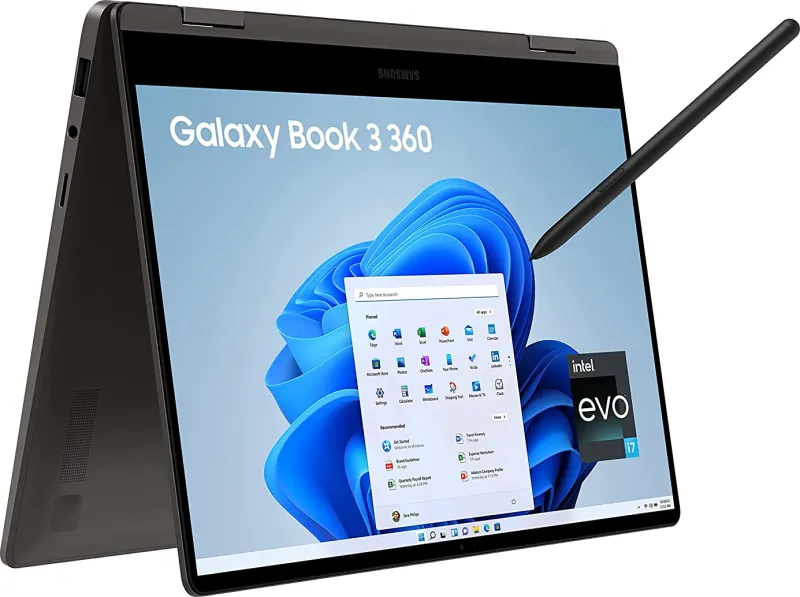 Samsung Galaxy Book 3 360 13 NP730QFG-KA3IN Laptop (13th Gen Core i7/ 16GB/ 1TB SSD/ Win11)