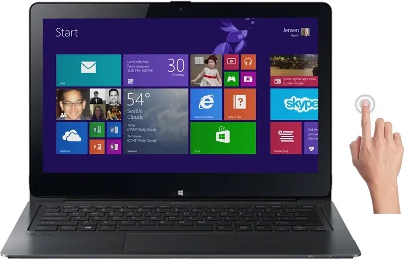 Sony VAIO Fit 13A SVF13N1ASNB Laptop (4th Gen Intel Core i5/ 4GB/128 GB/ Intel HD Graphics 4400/Windows 8/touch)