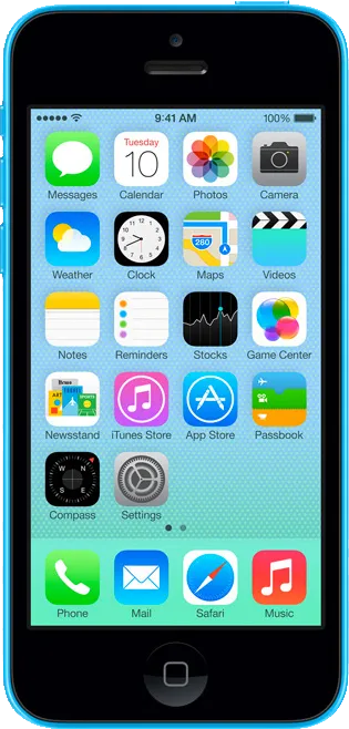Apple iPhone 5C (Green, Blue, Yellow, Pink and White)