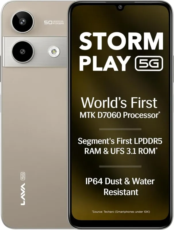 Lava Storm Play 5G