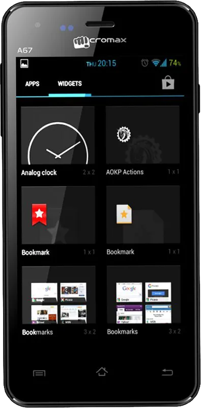 Micromax Bolt A67