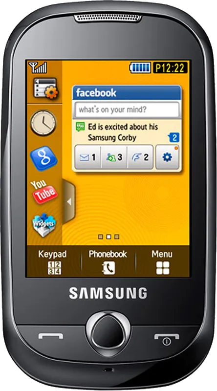Samsung Corby Colors S3653