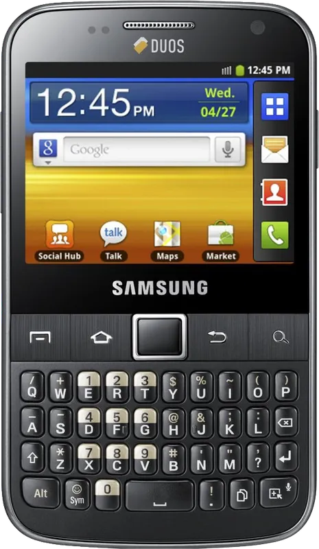 Samsung Galaxy Y Pro Duos B5512