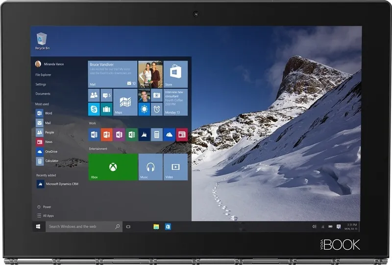 Lenovo Yoga Book Tablet (Windows)